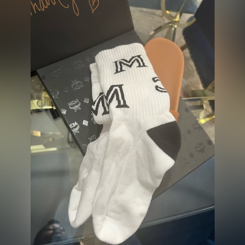 Never worn McM men socks